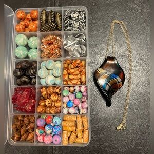 Craft Beads, PRINTS & PATTERNS, Jewelry Supplies, loose bulk beads